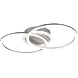 Trio Lighting Venida Πλαφονιέρα Οροφής 50εκ. Γκρι με Ενσωματωμένο LED