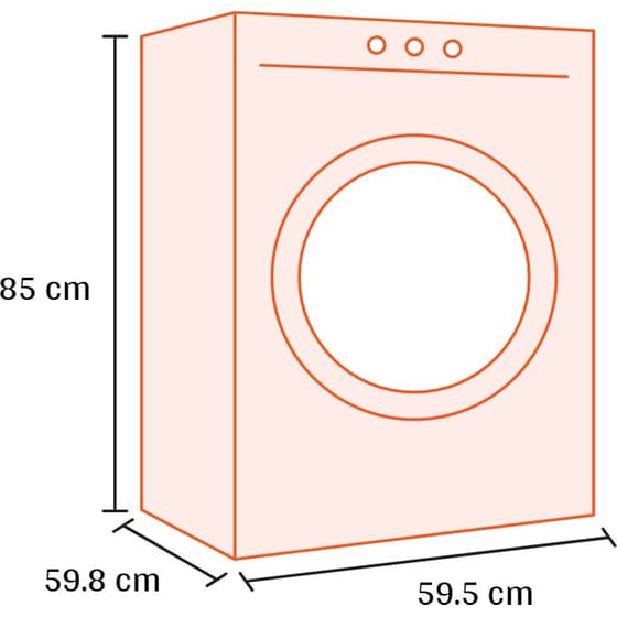 HAIER HW100-B14367U1 10 kg 1.400 Στροφές Λευκό Πλυντήριο Ρούχων image 14