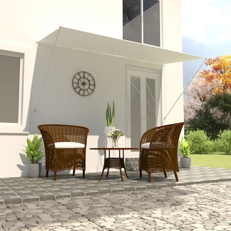 Τέντα Vidaxl Συρόμενη 300x150cm - Κρεμ