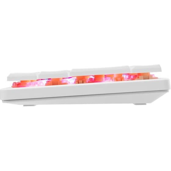 White Shark Nagamaki Ενσύρματο Gaming Πληκτρολόγιο με Red διακόπτες - White (US) image 2
