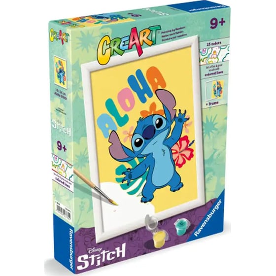 Ravensburger CreArt Ζωγραφική Stitch με Κορνίζα (23769) image 1