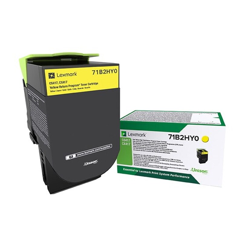 Toner Lexmark 71B2HY0 - Yellow