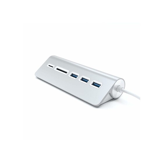 Aluminum Hub & Card Reader Satechi - Ασημί image 0