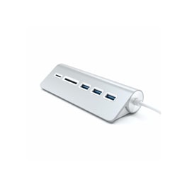 Aluminum Hub & Card Reader Satechi - Ασημί