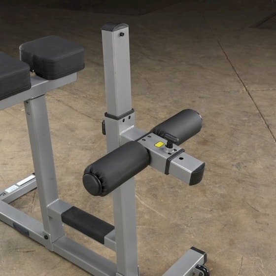 Ραχιαίων Πάγκος Γυμναστικής Body-Solid Back Hyperextension GRCH322 114x66x109cm - Γκρι/ Μαύρο image 1