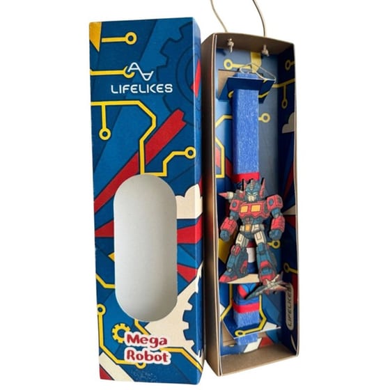 Λαμπάδα&nbsp;Lifelikes&nbsp;Mega&nbsp;Robot image 1
