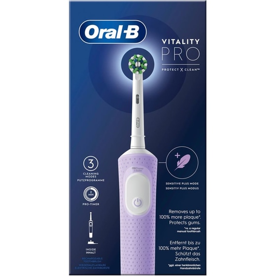 Ηλεκτρική Οδοντόβουρτσα ORAL-B VITALITY Pro D103 - Μωβ image 1