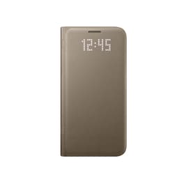 ΘΗΚΗ ΚΙΝ SAMSUNG S7 LED VIEW COVER GOLD