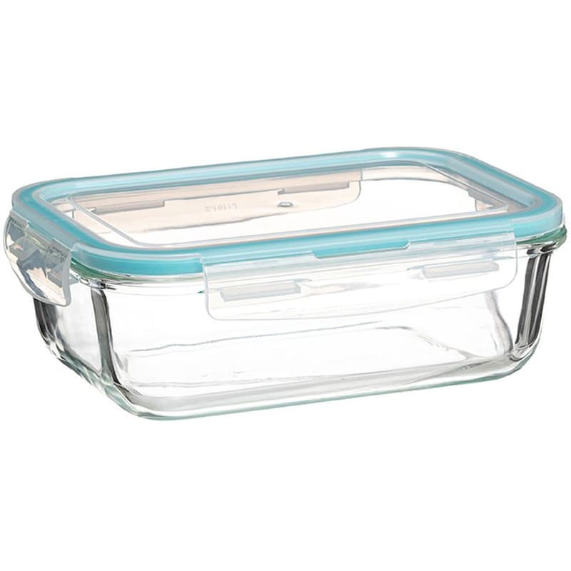 Φαγητοδοχείο Spitishop Γυάλινο 21.5x15.5x7.3cm - Διάφανο SPITISHOP