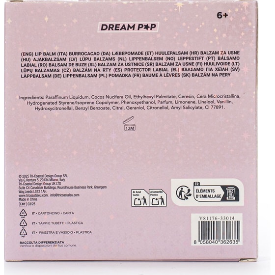Lip Balm Dream Pop 4 Τμχ image 2
