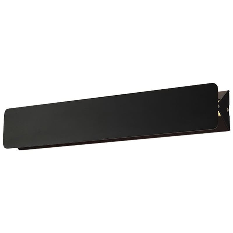 Απλίκα Τοίχου Led Aca Pyramid Zd806415ledbk από Αλουμίνιο 46x6.45x8 cm - Μαύρη