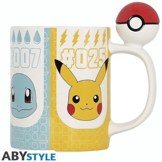Κούπα 3D Abystyle Pokemon Poke Ball Κεραμική 460 ml - Πολύχρωμη image 1