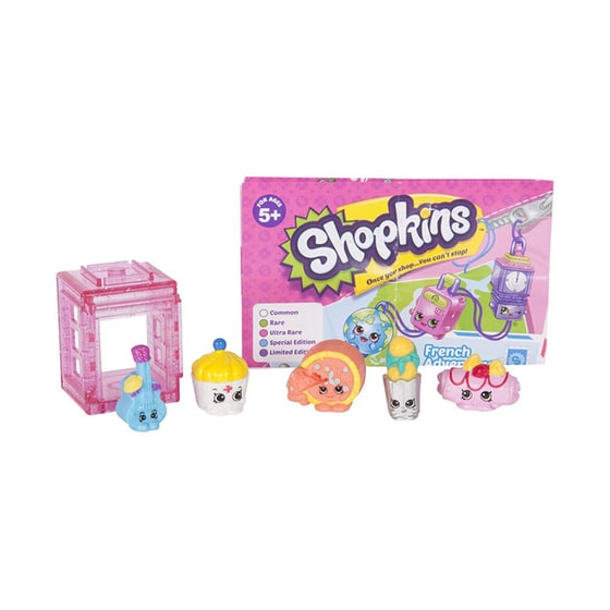 Shopkins S8 World Vacation W1 Καρτελα 5 Τμχ Hpk97011 image 3