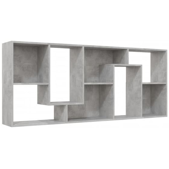 Βιβλιοθήκη VidaXL από Μοριοσανίδα 67x24x161cm - Γκρι image 5