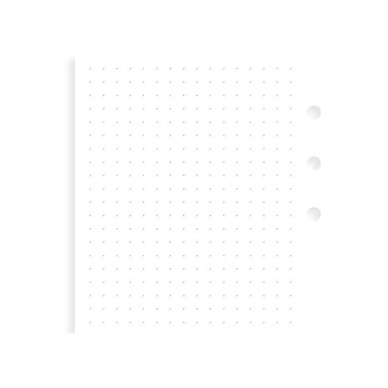 Refill A5 Dotted Paper Filofax image 0