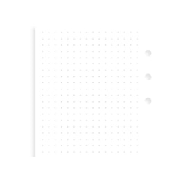 Refill A5 Dotted Paper Filofax