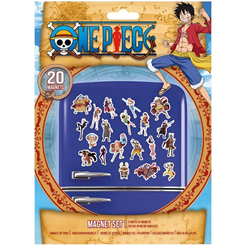 PYRAMID Μαγνητάκια Pyramid One Piece The Great Pirate Era 20Τμχ - Πολύχρωμα