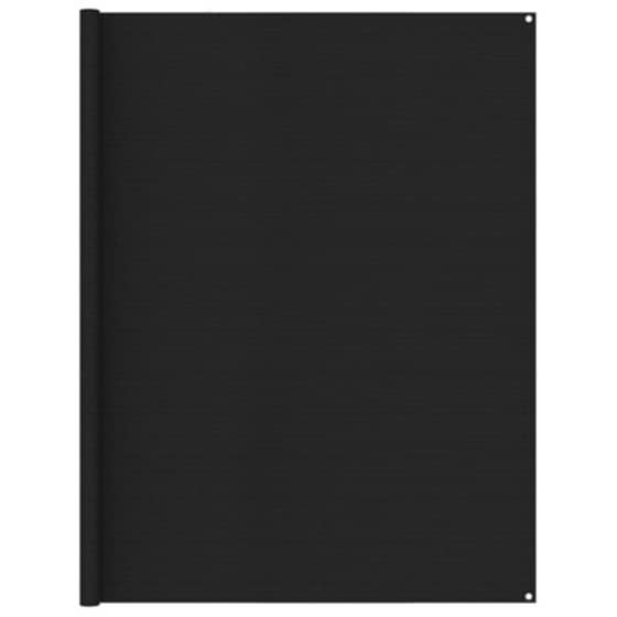 Vidaxl Χαλί Σκηνής Μαύρο 250 X 450 Εκ. image 1