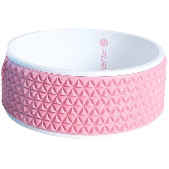 Yoga Wheel Pure2Improve 34 cm - Ροζ / Λευκό image 1