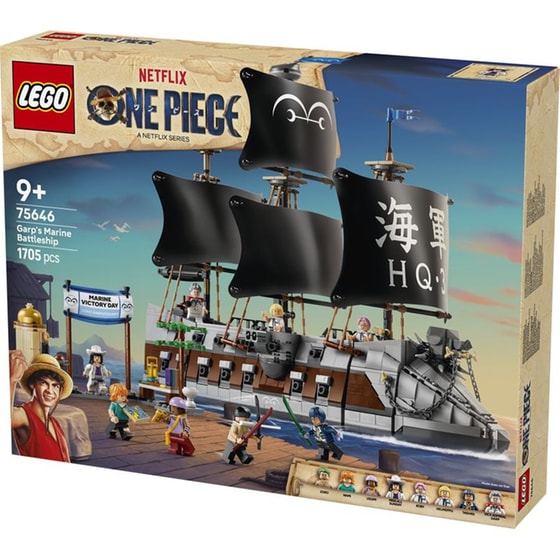 LEGO® One Piece Garp's Marine Battleship (75646) image 1