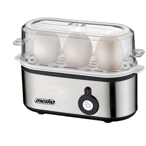 Βραστήρας Αυγών MESKO MS-4485 350 W 3 Θέσεων Inox image 0