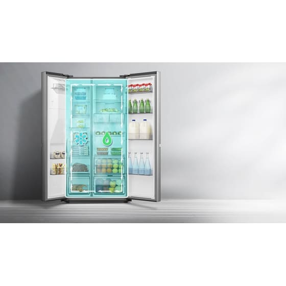 HISENSE RS818N4IIE Total No Frost 632 Lt Inox Ψυγείο Ντουλάπα image 6