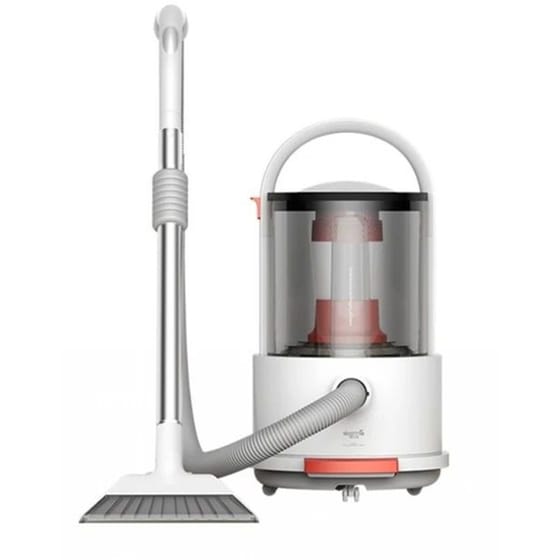 DEERMA TJ200W 800 W με Κάδο 6 L Λευκή Ηλεκτρική Σκούπα image 0