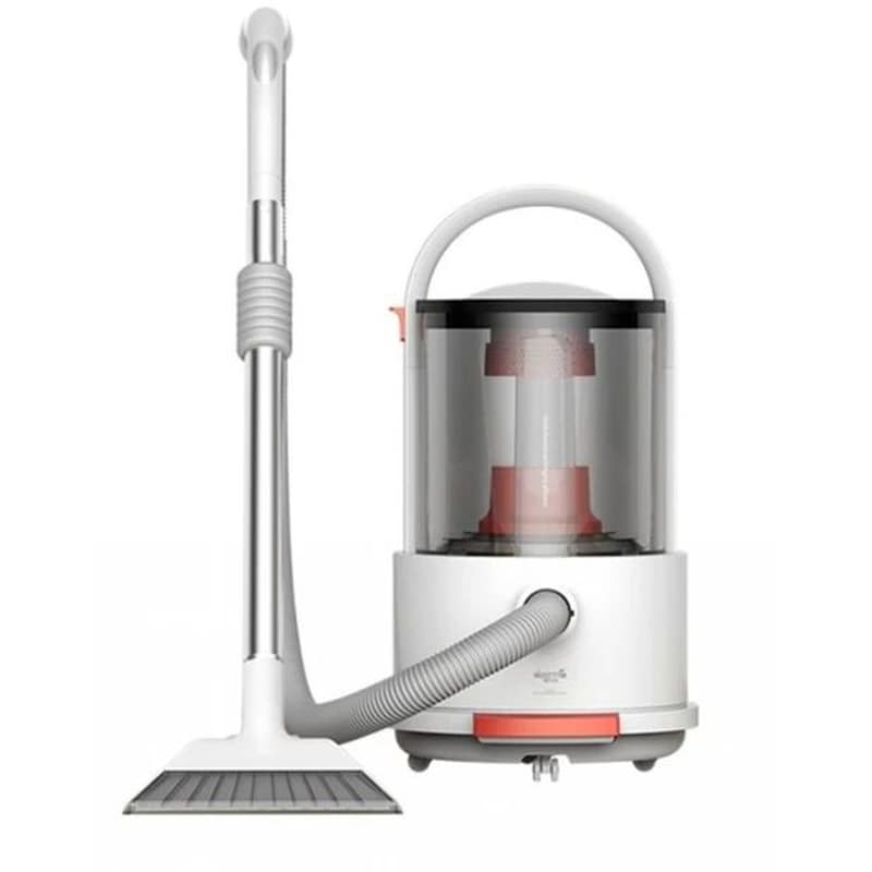 DEERMA TJ200W 800 W με Κάδο 6 L Λευκή Ηλεκτρική Σκούπα