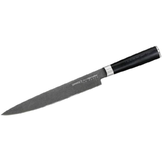 Μαχαίρι Φιλεταρίσματος Samura Mo-v Stonewash από Ανοξείδωτο Ατσάλι 23 cm - Μαύρο image 0