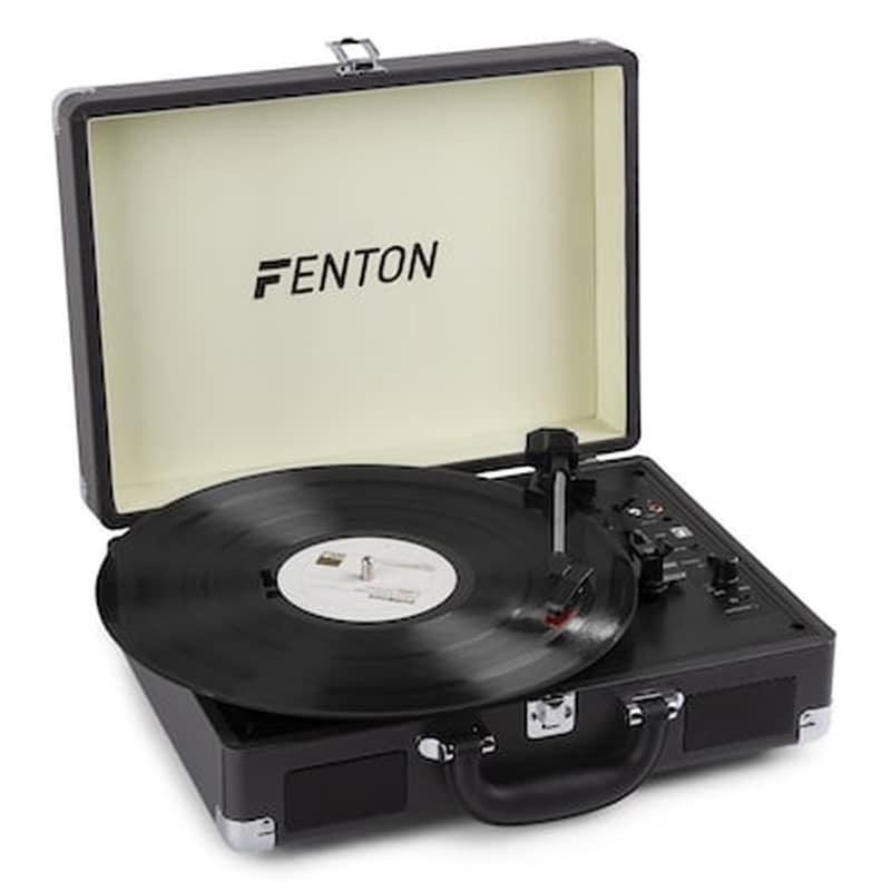 FENTON Πικάπ Fenton RP115C Με Ενσωματωμένα Ηχεία - Μαύρο
