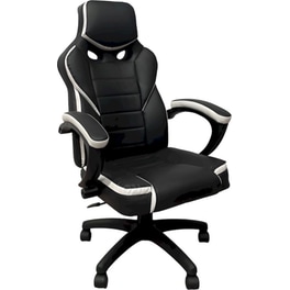 Καρέκλα Γραφείου/ Gaming ArteLibre Κλεονίκη από Τεχνητό Δέρμα - Μαύρη/Λευκή