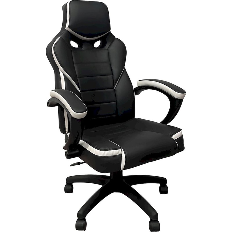 ARTELIBRE Καρέκλα Γραφείου/ Gaming ArteLibre Κλεονίκη από Τεχνητό Δέρμα - Μαύρη/Λευκή