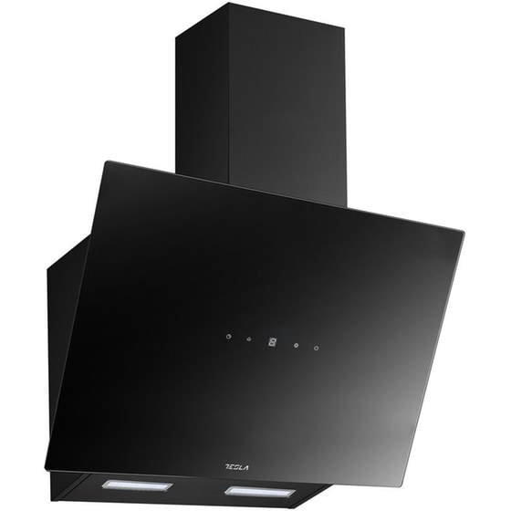 TESLA DD600AB 60 cm Μαύρο Καμινάδα - Τζάκι Απορροφητήρας image 1