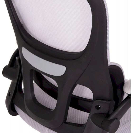 Καρέκλα Γραφείου 24Mall Base από Ύφασμα Mesh - Γκρι/Μαύρο image 6