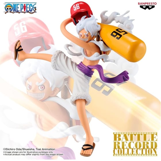 Banpresto Battle Record Collection: One Piece - Monkey D.Luffy (Gear5) Statue (17cm) (71188) image 3