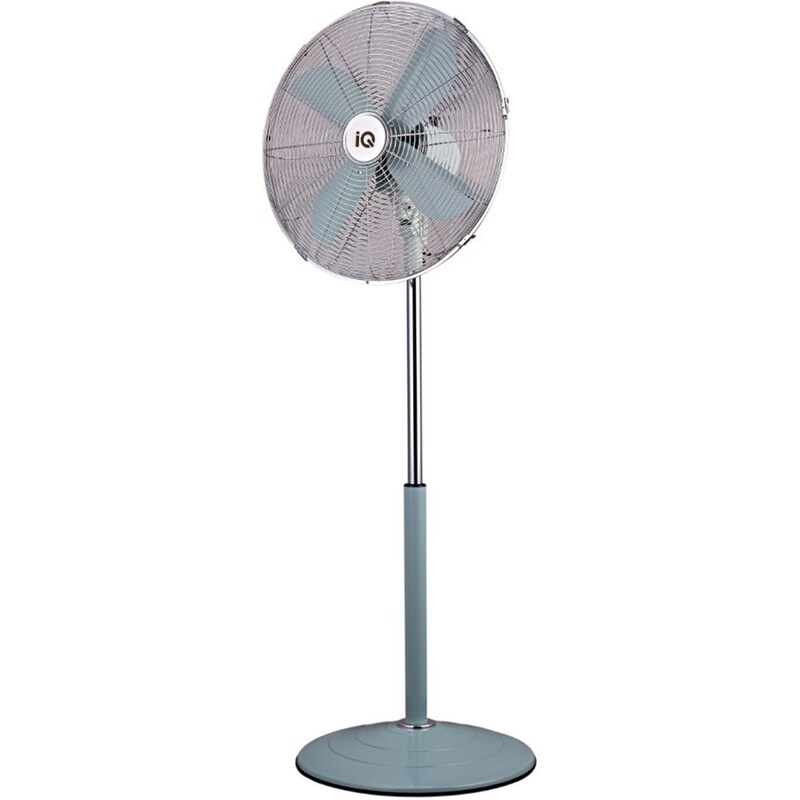 IQ MSF-402 60W 40cm Ανεμιστήρας Δαπέδου Ασημί