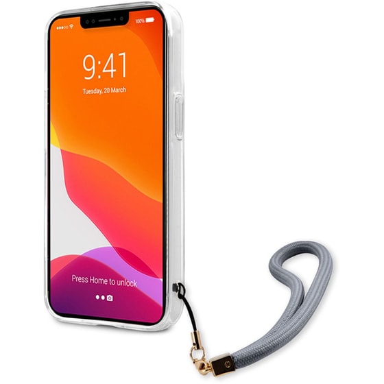 Θήκη Apple iPhone 13 Pro - Guess Marble Collection Printed Stripe - Μπλε/Λευκό image 7