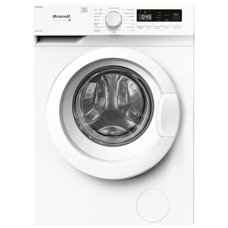 BRANDT BRANDT WFB181QWG 8 kg 1.400 Στροφές Λευκό Πλυντήριο Ρούχων