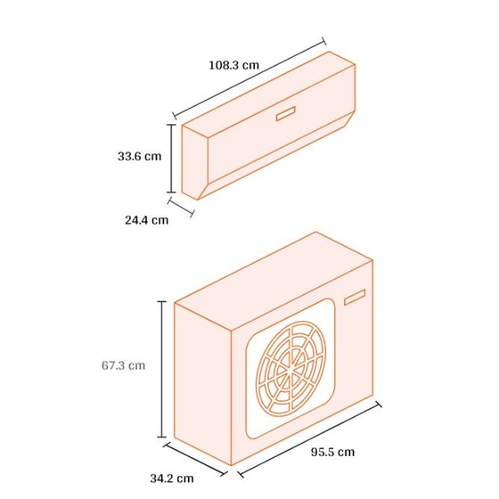 INVENTOR Neo N3VI-24WFI Κλιματιστικό Inverter 24.000 BTU A++/A+++ με Ιονιστή & WiFi image 1