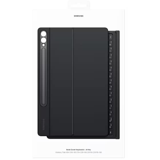 Samsung Book Πληκτρολόγιο για Galaxy Tab S9+/S9FE+/S10+ - Μαύρο image 10