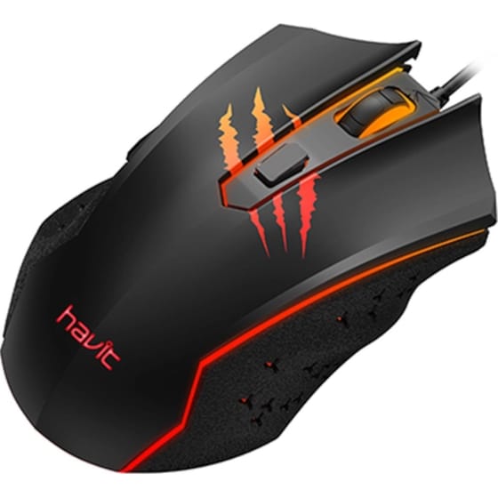 Havit Gamenote Ms1027 Gaming Ενσύρματο Ποντίκι Μαύρο image 1