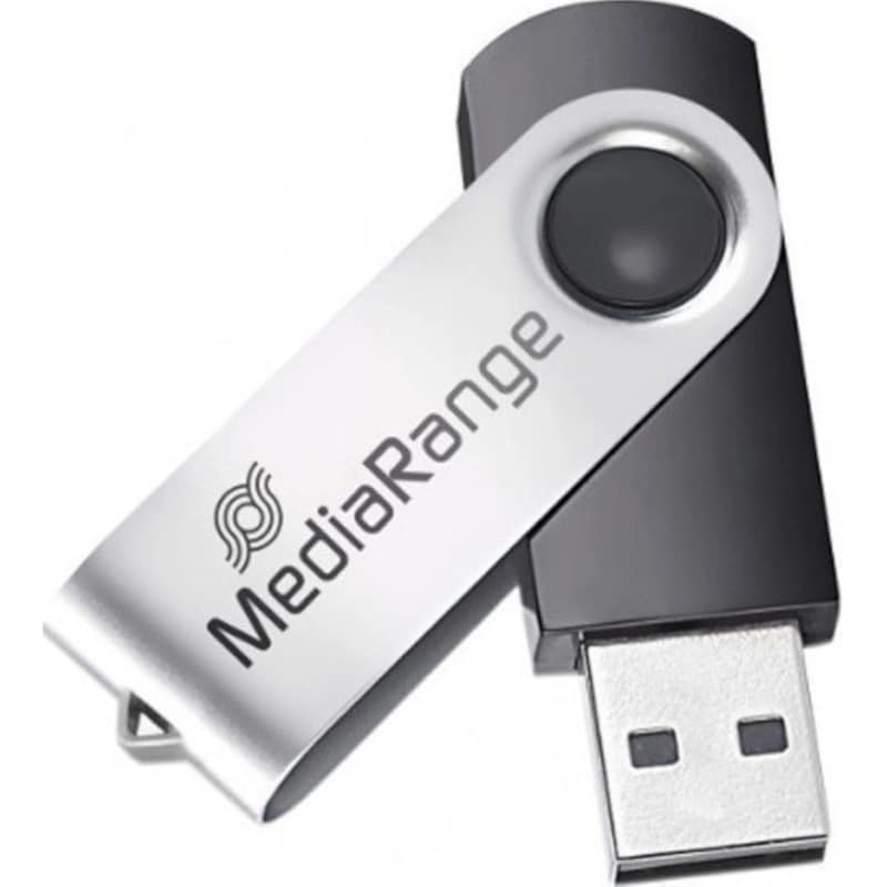 MEDIARANGE MediaRange 128GB USB 2.0 Stick Ασημί