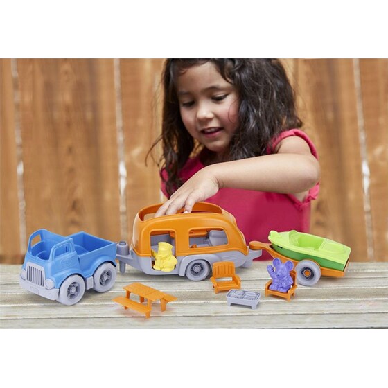 Green Toys Παιχνίδι Κάμπινγκ RV Camper Set image 3