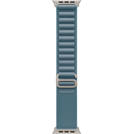Λουράκι Apple Alpine Loop S για Apple Watch 49mm - Light Blue with Natural Titanium Finish