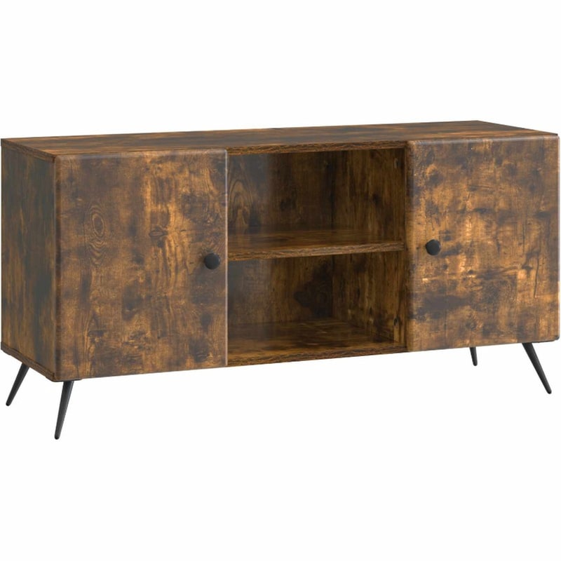 Έπιπλο Τηλεόρασης VidaXL 102x34.5x50 cm - Καπνισμένο Ξύλο Δρυός
