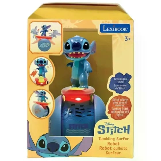 Ρομπότ Powerman Lexibook Roller Surfer Disney Stitch image 3