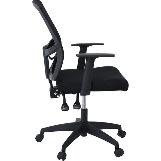 Καρέκλα Γραφείου 24Mall BF2910 από Mesh - Μαύρο image 4