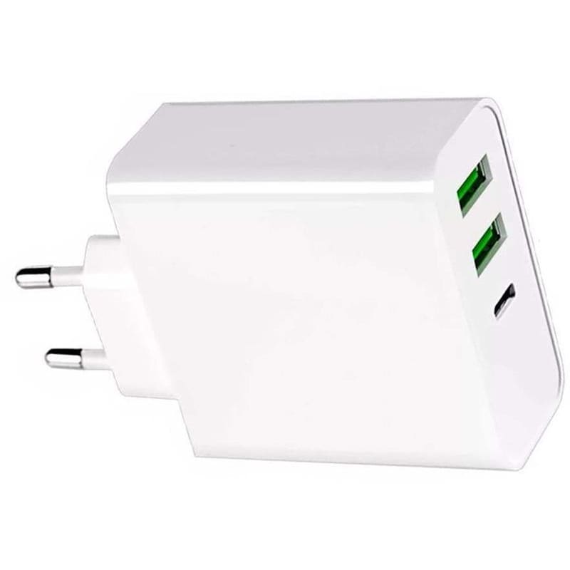 AXRED Φορτιστής Πρίζας Axred AXRAX65W USB-C,USB-A 65 W - Λευκό