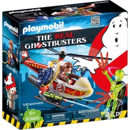PLAYMOBIL® The Real Ghostbusters Venkman με Ελικόπτερο (9385)