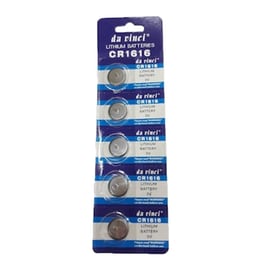 Μπαταρίες Λιθίου Cr1616 (3v) / 5 Τεμάχια - Da Vinci